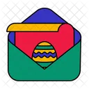 Easter greeting card  Icon