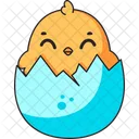 Easter Hatched Chicks Icon