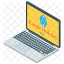 Easter Holiday Holiday Announcement Online Holiday Announcement Icon