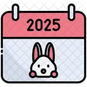 Easter Calendar Time Icon