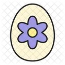 Easter Egg Decoration Icon