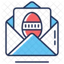 Easter Invitation Greeting Wishes Icon