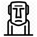 Easter Island Moai  Icon