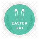 Easter Label Vector Easter Emblem Easter Logo Icon