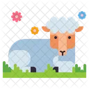 Easter Lamb  Icon