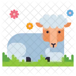 Easter Lamb  Icon