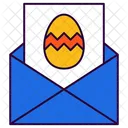 Card Easter Letter Icon