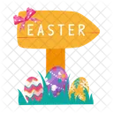 Location Party Easter Icon