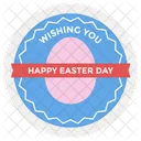 Easter Logo Design Happy Easter Badge Easter Emblem Icon