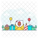 Easter Mail Email Correspondence Icon