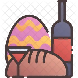 Easter Meal  Icon