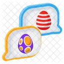 Easter Message Chat Conversation Icon