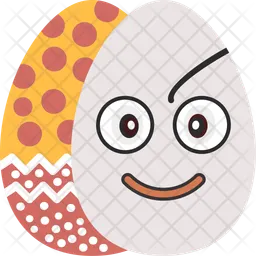 Easter nerd egg  Icon