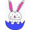 Easter rabbit  Icon