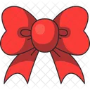 Easter Red Ribbon Icon