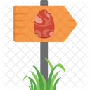 Easter sign  Icon