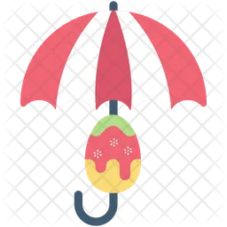 Easter Umbrella  Icon