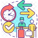 Easy check-ins and check-outs  Icon