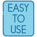 Easy to use  Icon
