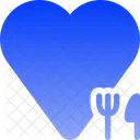 Eat Heart Icon