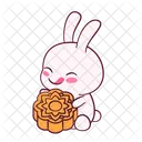 Yum Mooncake Happy Icon