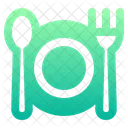 Eat Plate Dish Icon