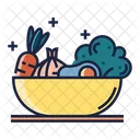 Eat Healthy Food Vegetable Icon