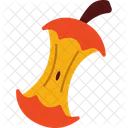 Apple Core Fruit Icon
