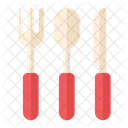 Eating Fork Spoon Icon