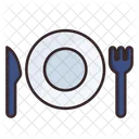 Eating Fasting Plate Icon