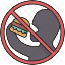 Eating Food Restriction Icon