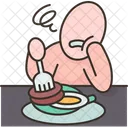 Eating Appetite Loss Icon