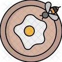 Eating Egg Egg Food Icon