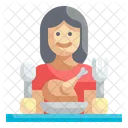 Eating Food  Icon