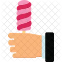 Eating Ice Cream Ice Cream Dessert Icon