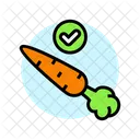 Eating Crunchy Fruits Icon