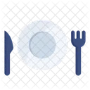 Eating Fasting Plate Icon