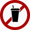 Eating Is Not Allowed Safety Drink Icon