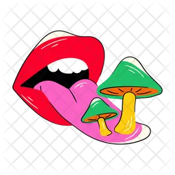 Eating Mushrooms  Icon