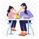 Eating Pancakes  Icon