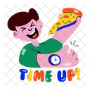 Eating Pizza  アイコン