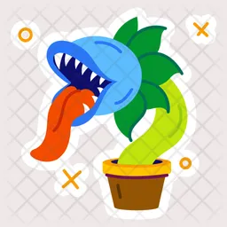 Eating Plant  Icon