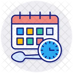 Eating Schedule  Icon