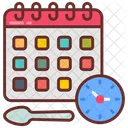 Eating schedule  Icon