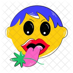 Eating Weed  Icon