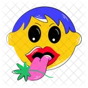 Eating Weed  Icon