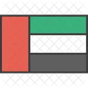 Emirats Arabes Unis Unis Arabes Icône