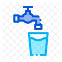Eau du robinet  Icône