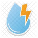 Énergie de l'eau  Icône