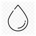 Leau Goutte Deau Nature Icône